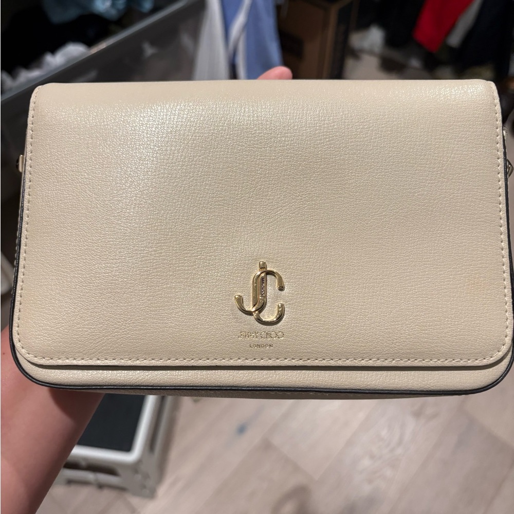 Jimmy Choo Cream Handbag